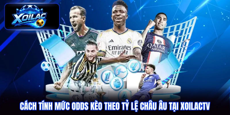 Cách tính mức odds kèo theo tỷ lệ Châu Âu tại XoilacTV