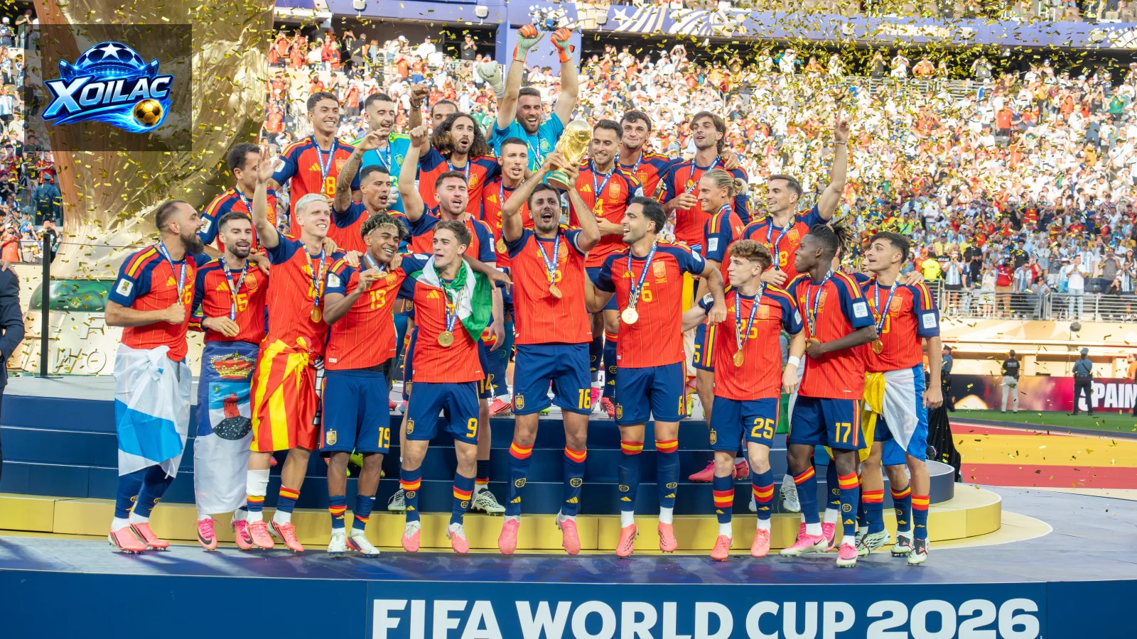 Đội tuyển Tây Ban Nha sau trận gặp Argentina năm 2026