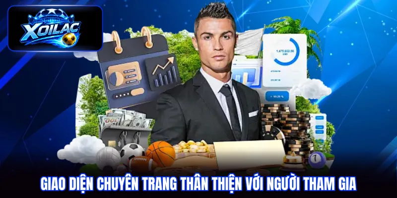 Giao diện chuyên trang thân thiện với người tham gia