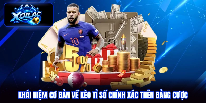 Khái niệm cơ bản về kèo tỉ số chính xác trên bảng cược