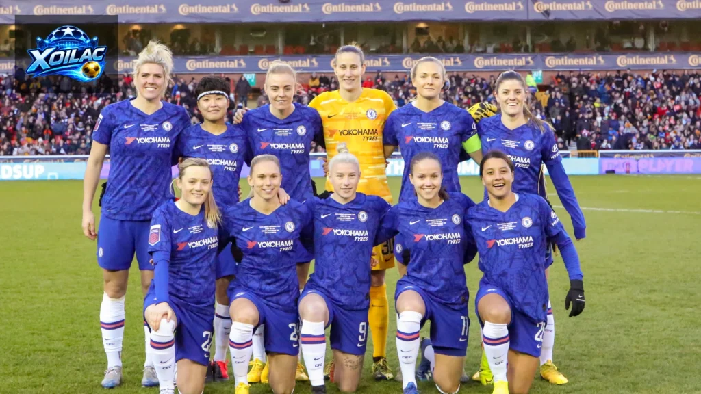 Chelsea FC Women thi đấu với Arsenal Women năm 2020