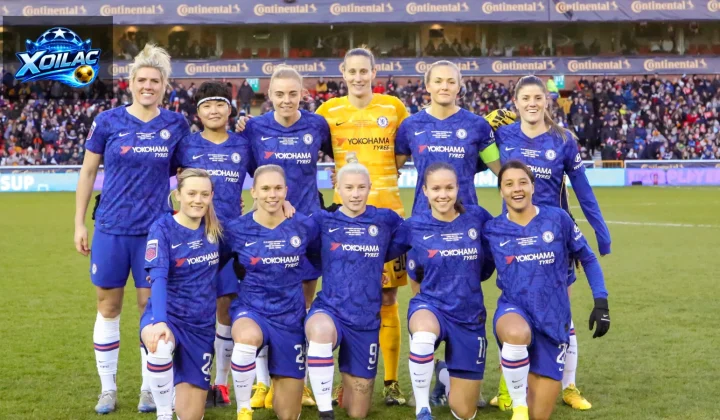 Chelsea FC Women thi đấu với Arsenal Women năm 2020