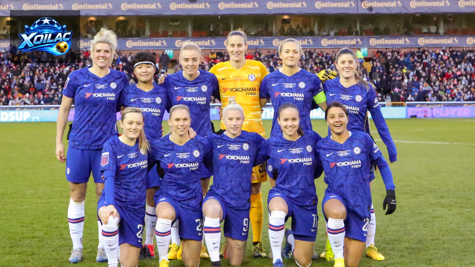 Chelsea FC Women thi đấu với Arsenal Women năm 2020