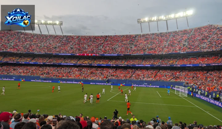 Đội tuyển Hà Lan tấn công trong trận gặp Tunisia tại World Cup 2026