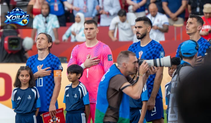 Luka Modrić và Dominik Livaković thi đấu cho Croatia năm 2026