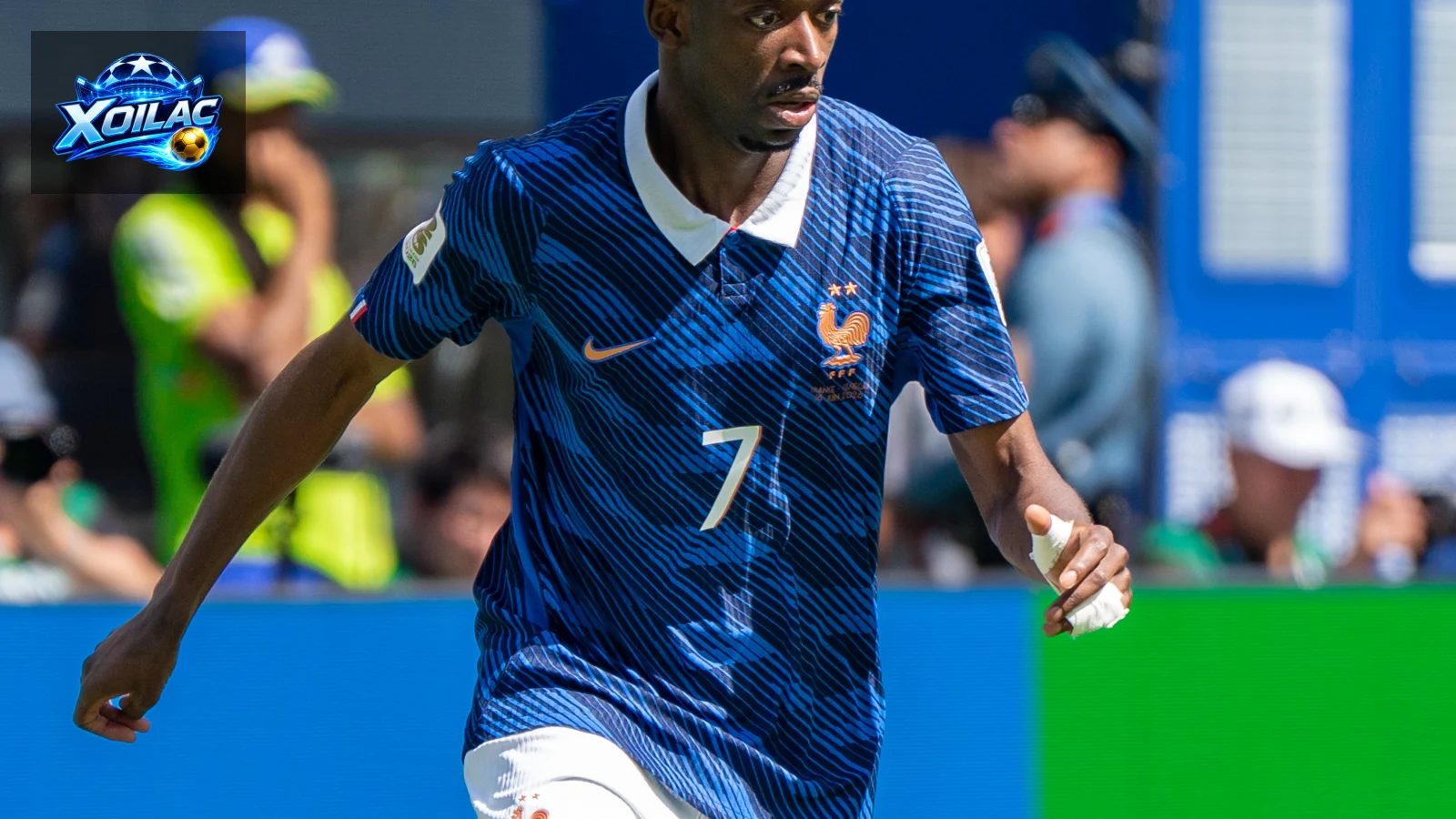 Ousmane Dembélé trong trận Pháp gặp Senegal tại FIFA World Cup 2026