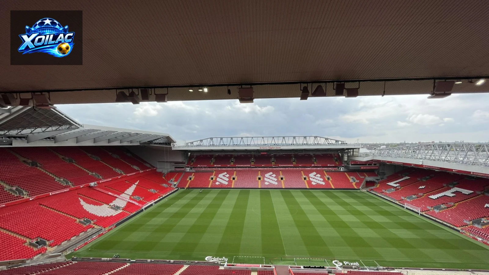 Ảnh tư liệu Liverpool và Manchester City hoặc sân Anfield