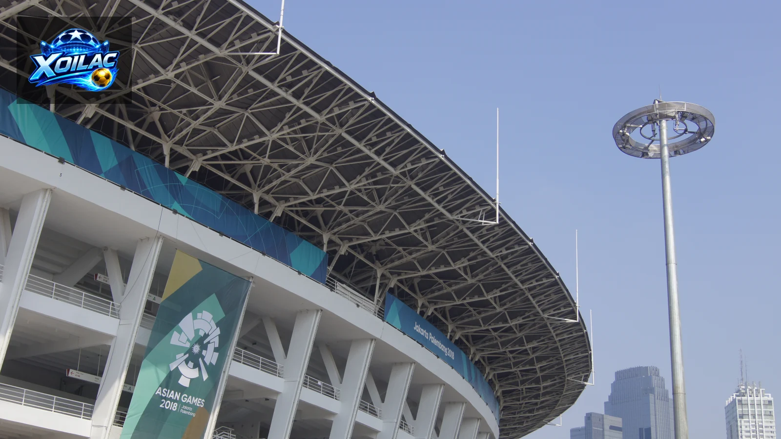 Toàn cảnh sân vận động Gelora Bung Karno tại Jakarta