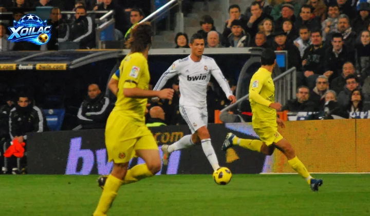 Ảnh tư liệu Real Madrid gặp Villarreal trong một trận LaLiga cũ
