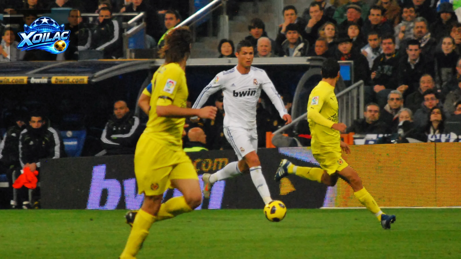 Ảnh tư liệu Real Madrid gặp Villarreal trong một trận LaLiga cũ