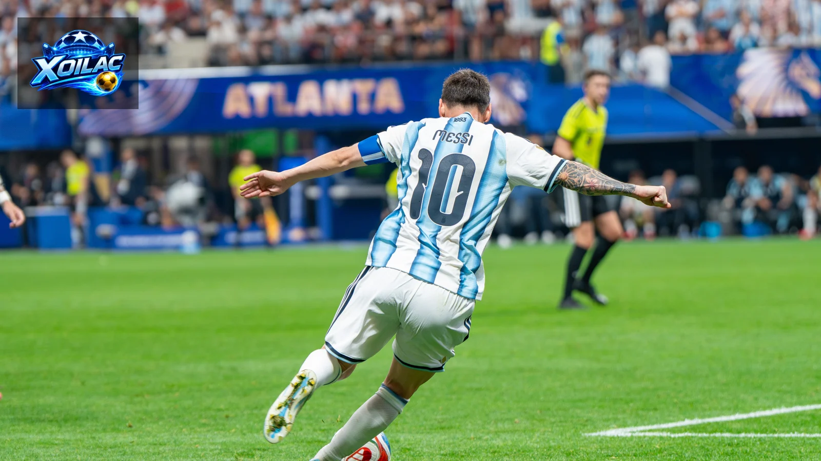 Lionel Messi thi đấu cho đội tuyển Argentina tại World Cup 2026