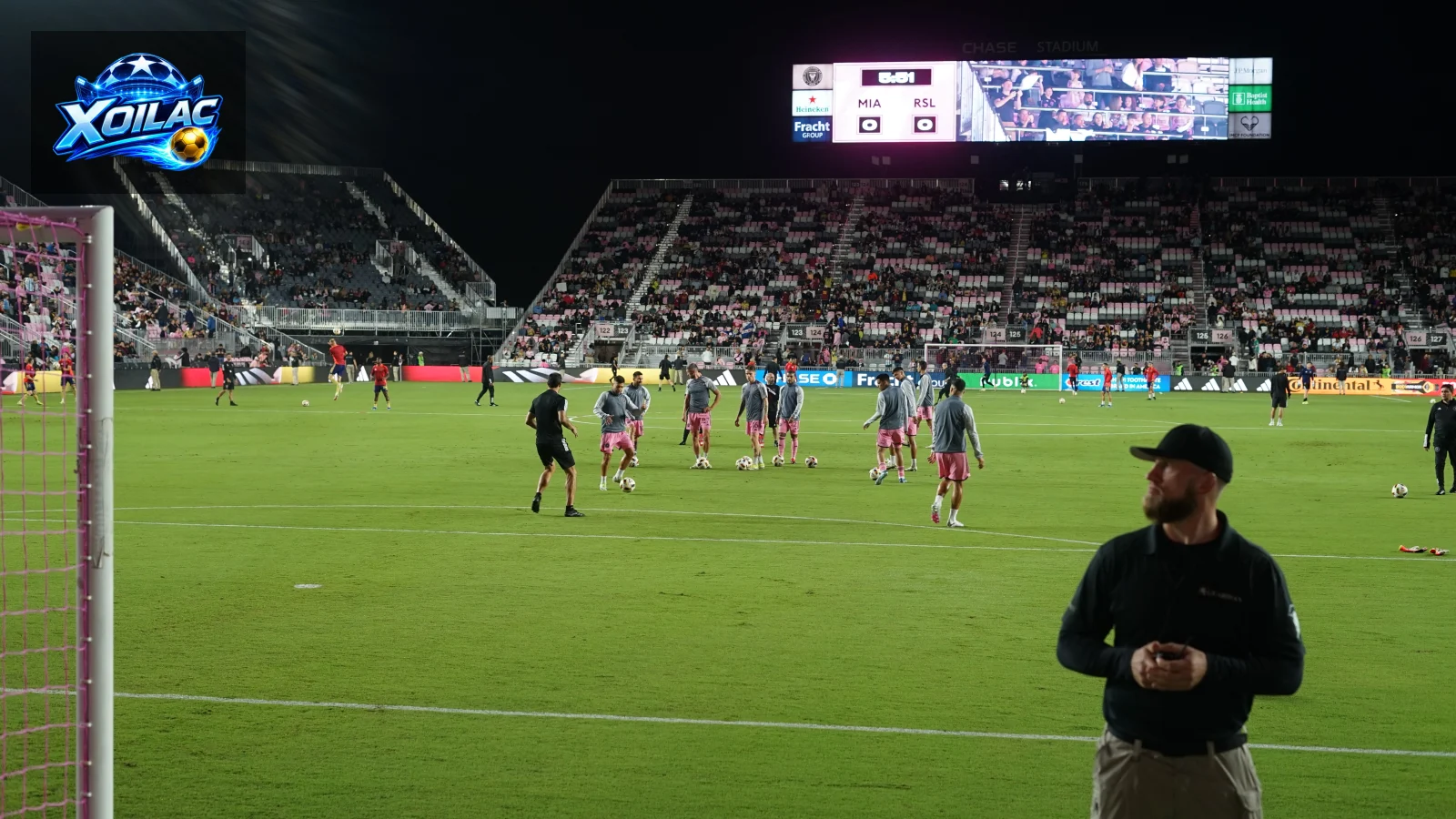 Ảnh tư liệu Inter Miami CF thi đấu trên sân nhà năm 2024