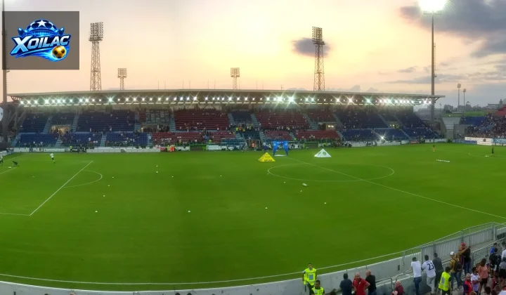 Ảnh tư liệu Cagliari hoặc sân Unipol Domus trước trận Cagliari gặp Juventus
