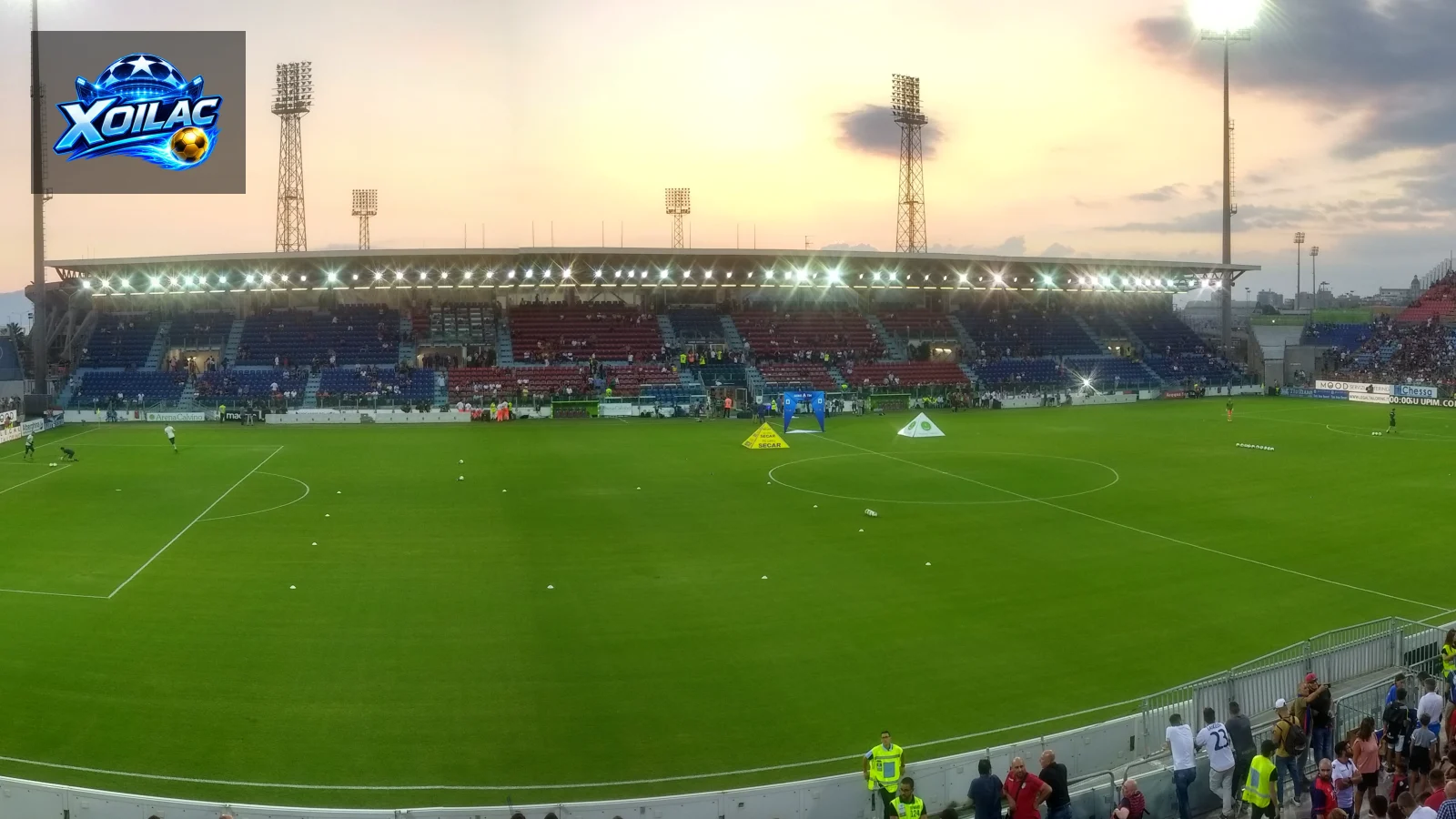 Ảnh tư liệu Cagliari hoặc sân Unipol Domus trước trận Cagliari gặp Juventus